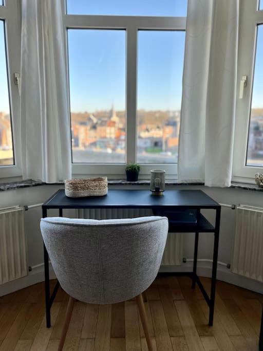 Bellevue - Grand Appartement Pour 5 Sur Les Quais De La Meuse Liège Eksteriør billede